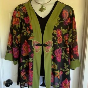Kimono inspired top